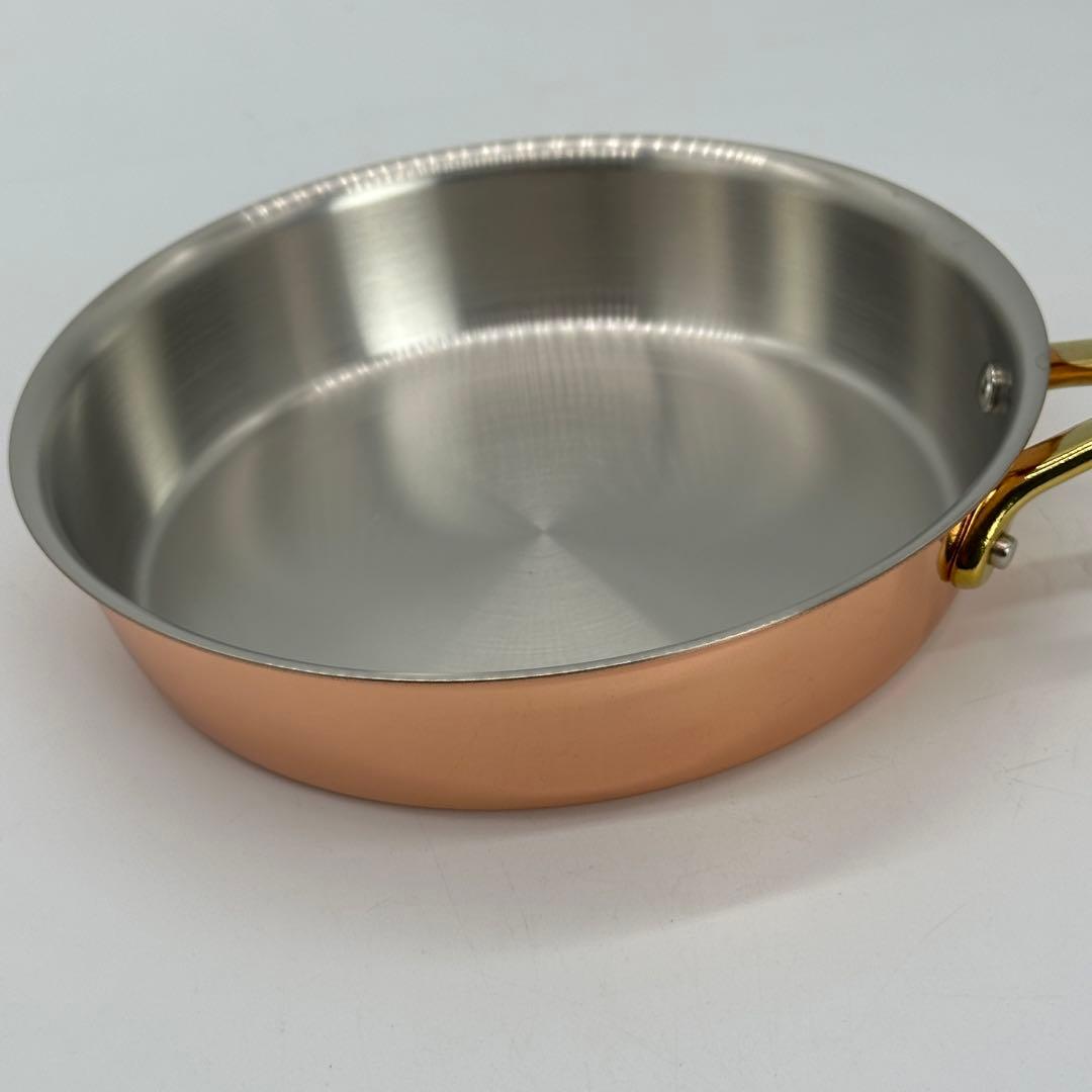 新品 グリルパン 素銅 16cm プレイクッキング ステーキパン PL-1703