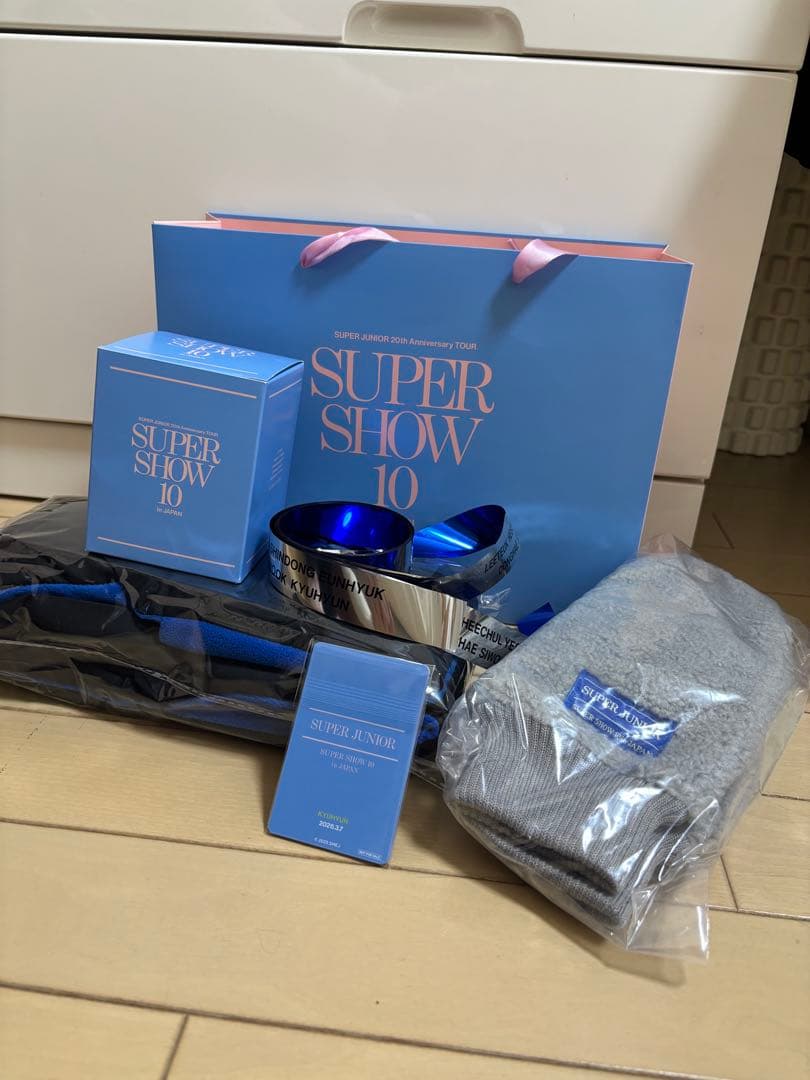 SUPERJUNIOR SJ SS10 アプグレ　プレミアムシートグッズ　3/8