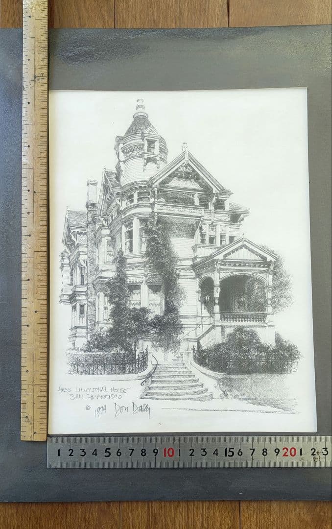 絵画 Hass Lillianthal House 1979 Don Davey