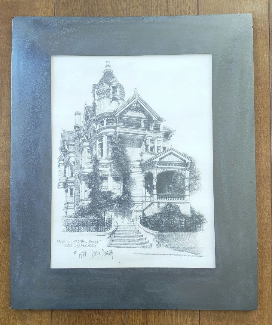 絵画 Hass Lillianthal House 1979 Don Davey