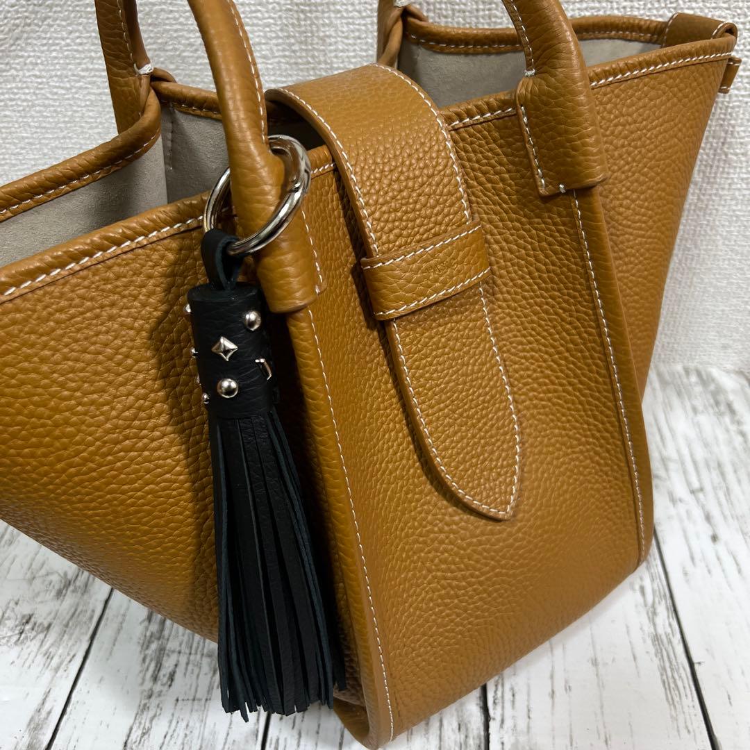 長いスタッズタッセルチャームスタッズミックスカラーハンドメイド