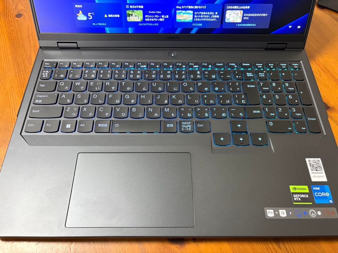 Windowsノート本体 Legion Pro 5 16IRX8 - Type 82WK