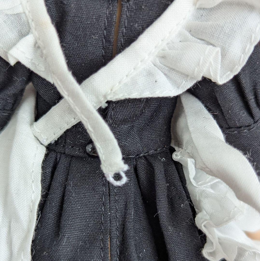 1528【ブライス ワンピース】黒のクラシカルメイドワンピース