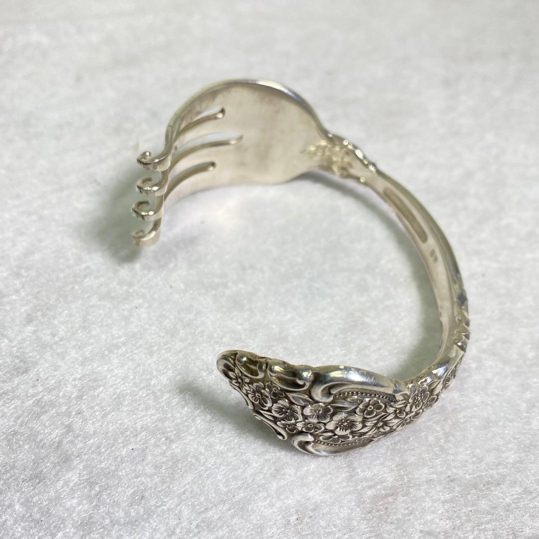 USA刻印 1847 ROGERS BROS IS リメイク フォークバングル