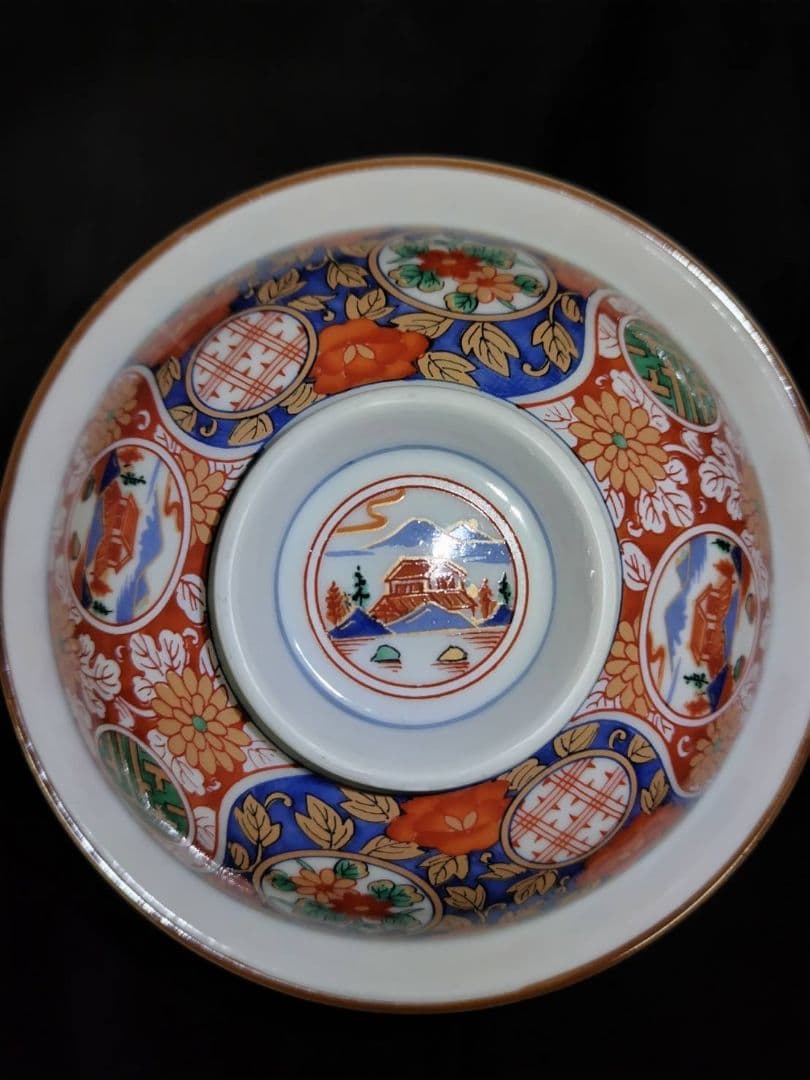 三洋陶器 龍峰窯 蓋付き 煮物椀 5個セット