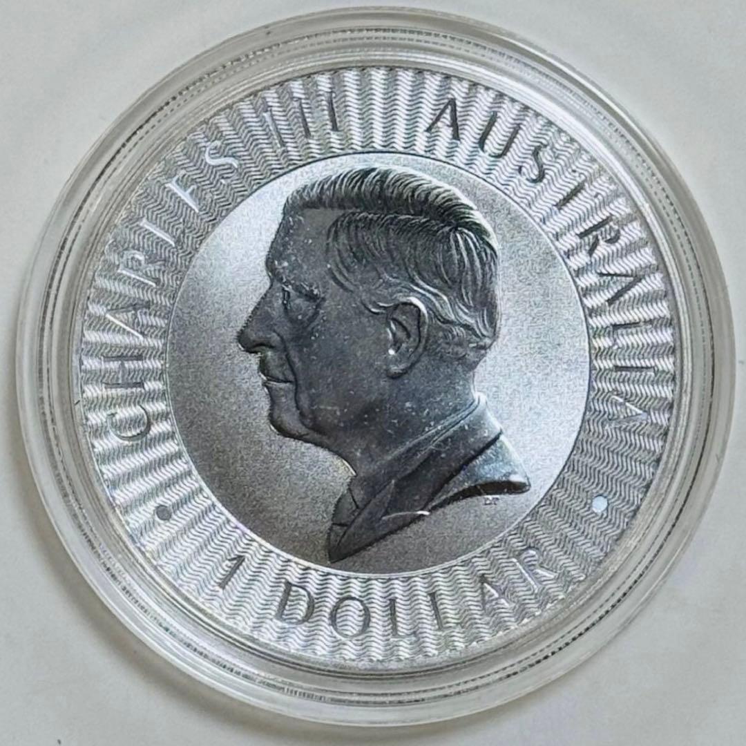 オーストラリア2025年カンガルー1oz記念銀貨 未使用品D05