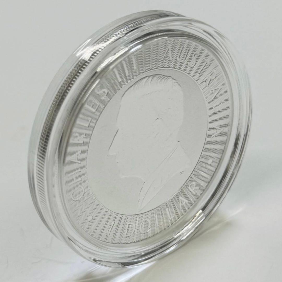 オーストラリア2025年カンガルー1oz記念銀貨 未使用品D05