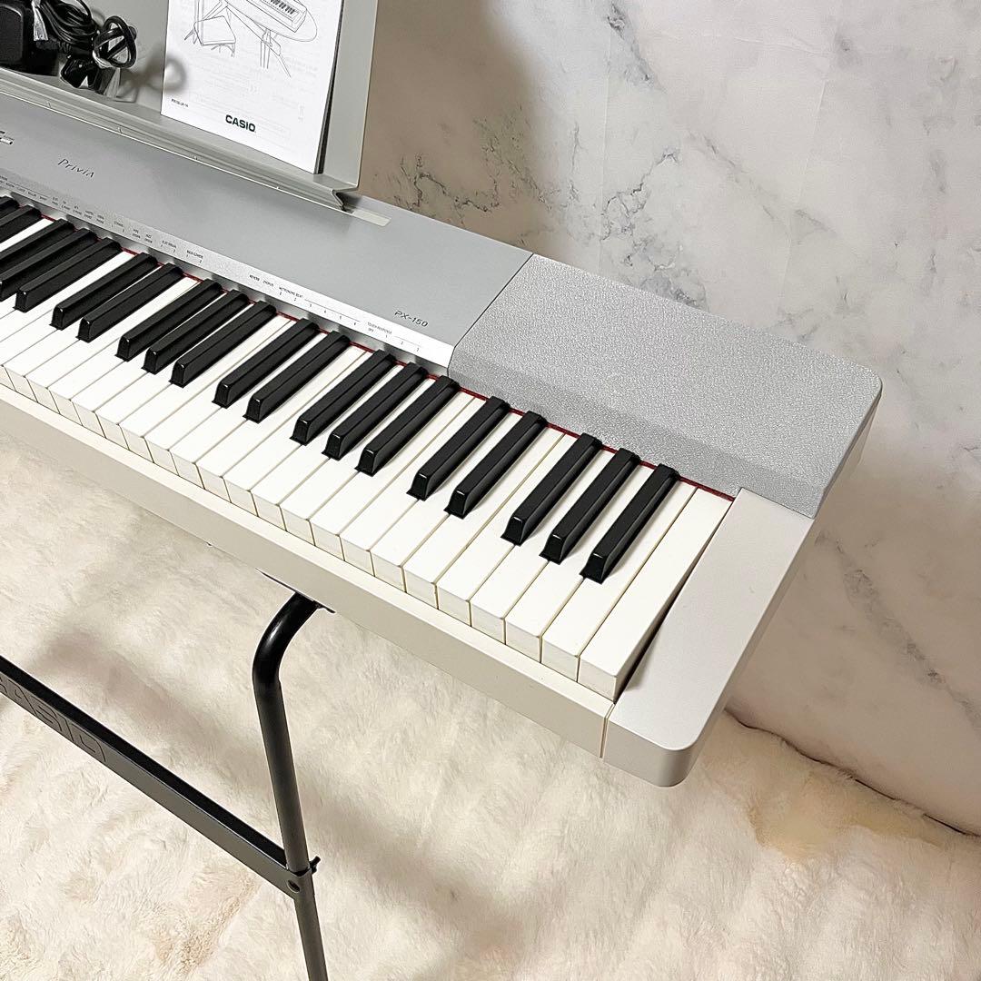 【良品】CASIO Privia PX-150 電子ピアノ プリヴィア スタンド