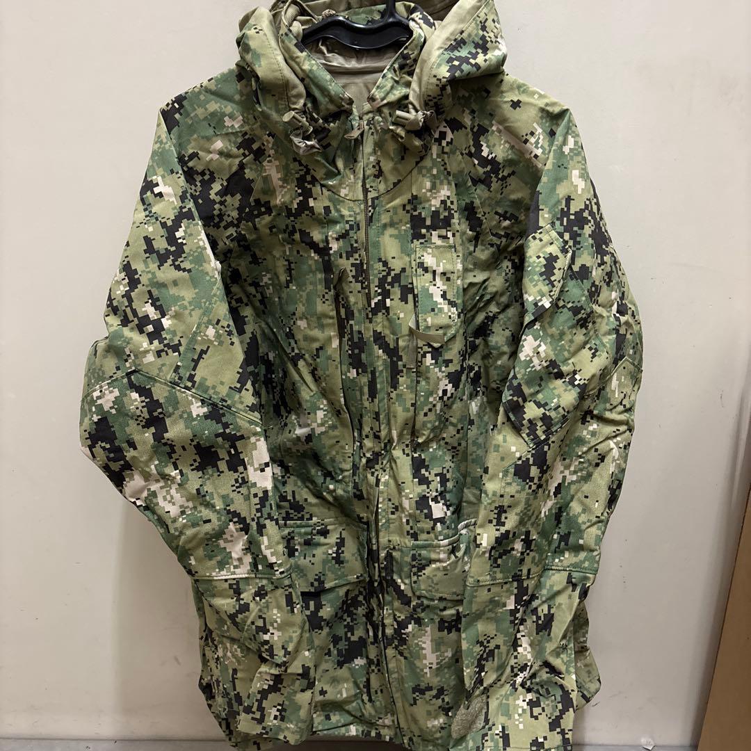 USN 米海軍 NWU パーカデジタルカモ 米軍放出品　ゴアテックス AOR M