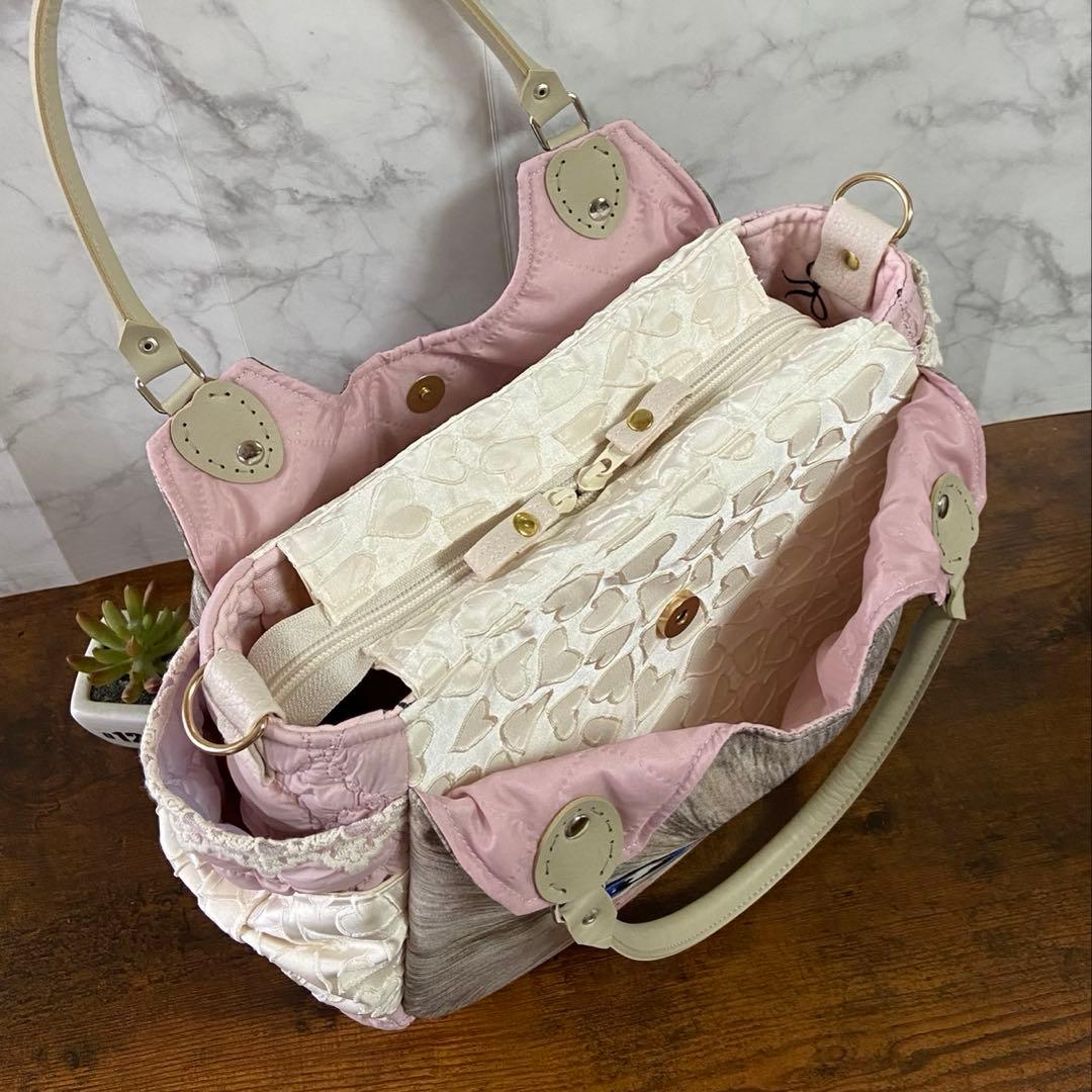 コヤンイサムチョン♡3ルーム トートバッグ♡ハンドメイド♡BIGルミちゃん