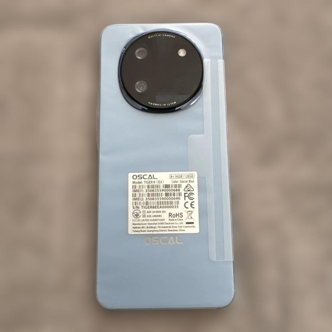 OSCAL TIGER 8 128GB 5Gスマートフォン