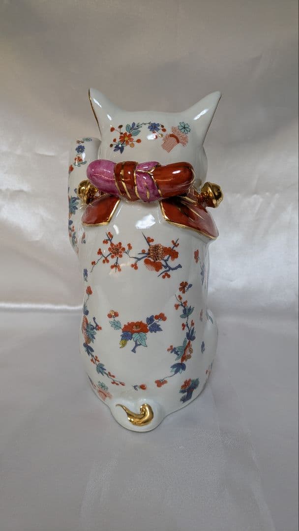 復刻版 マイセン写し招き猫 大サイズ