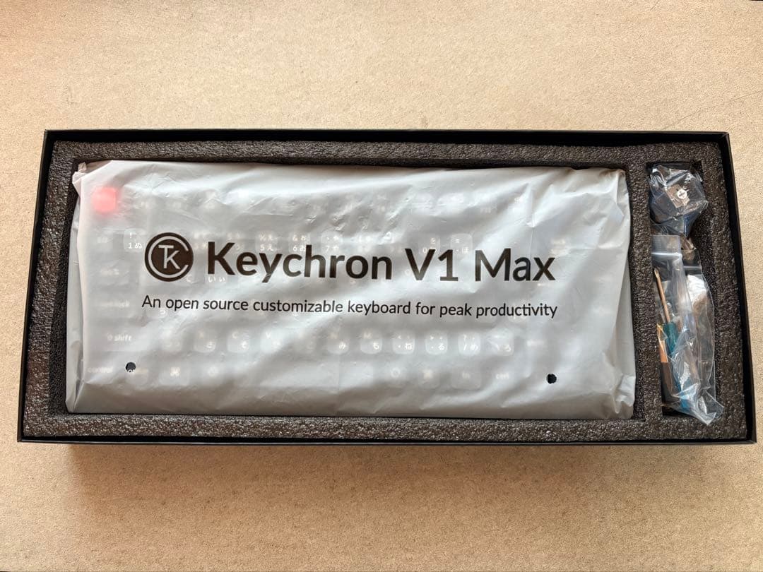 Keychron V1 Max 日本語配列 バナナ軸
