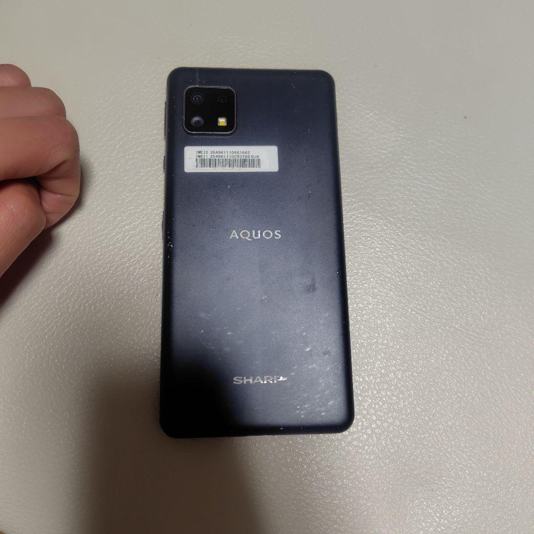 ゴ*イ様 【中古】AQUOS SENSE4 lite 傷多数　デュアルSIM