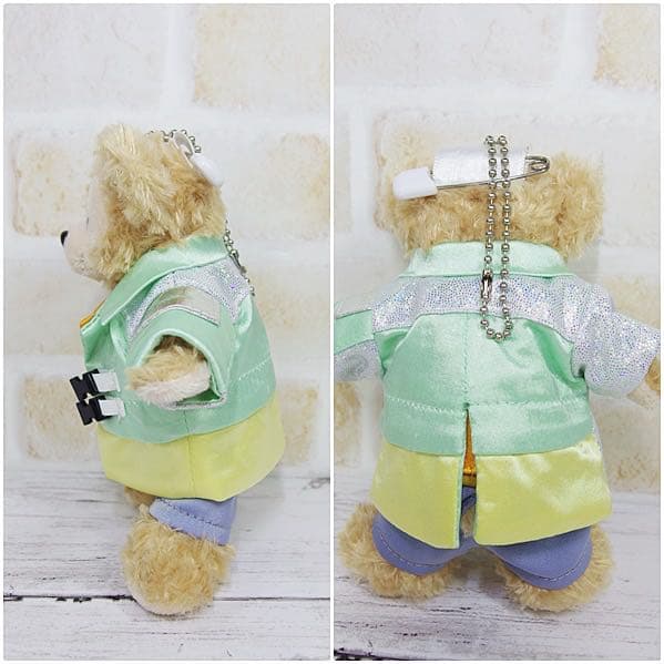 Tra37 ダッフィー ぬいばサイズ コスチューム ハンドメイド 衣装