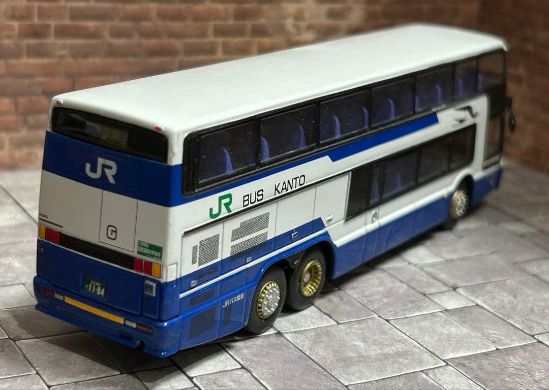 クラブバスラマ1/76 三菱ふそうエアロバス エアロキング JRバス関東 2台