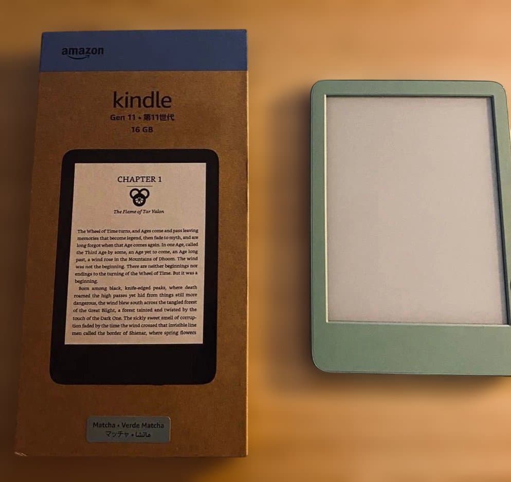 電子書籍リーダー本体 Kindle Matcha 11th Gen, case, grip