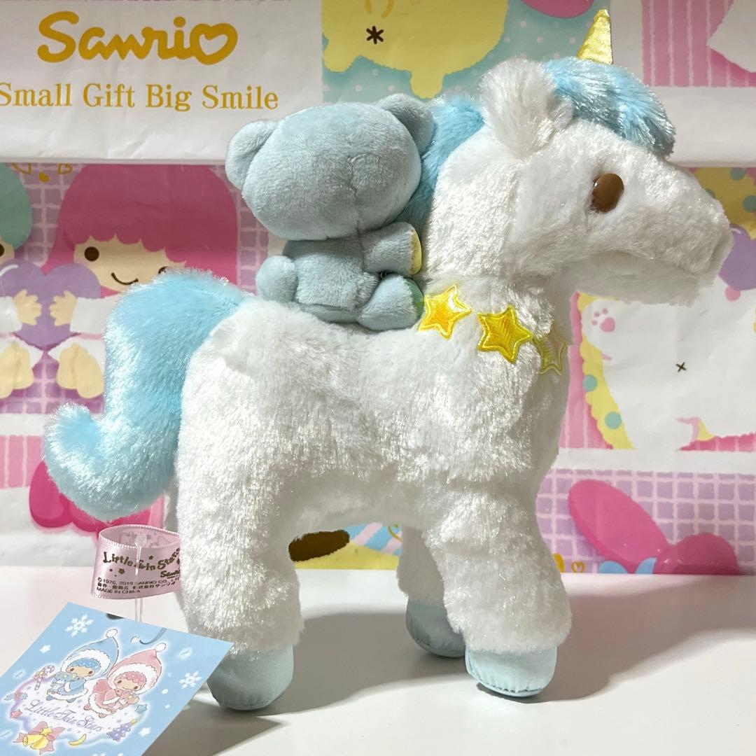キキララ ユニコーン&パフポフぬいぐるみ