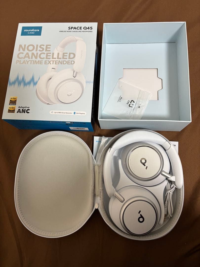 Soundcore Space Q45 ワイヤレスヘッドホン アンカーヘッドホン