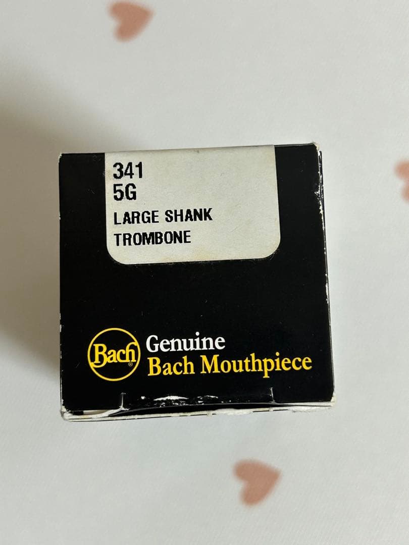Vincent Bach 5G トロンボーン　ユーフォニアム　マウスピース　太管