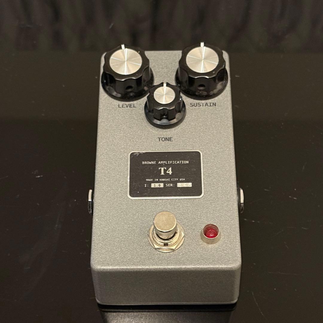 ギター BROWNE AMPLIFICATION T4 FUZZ