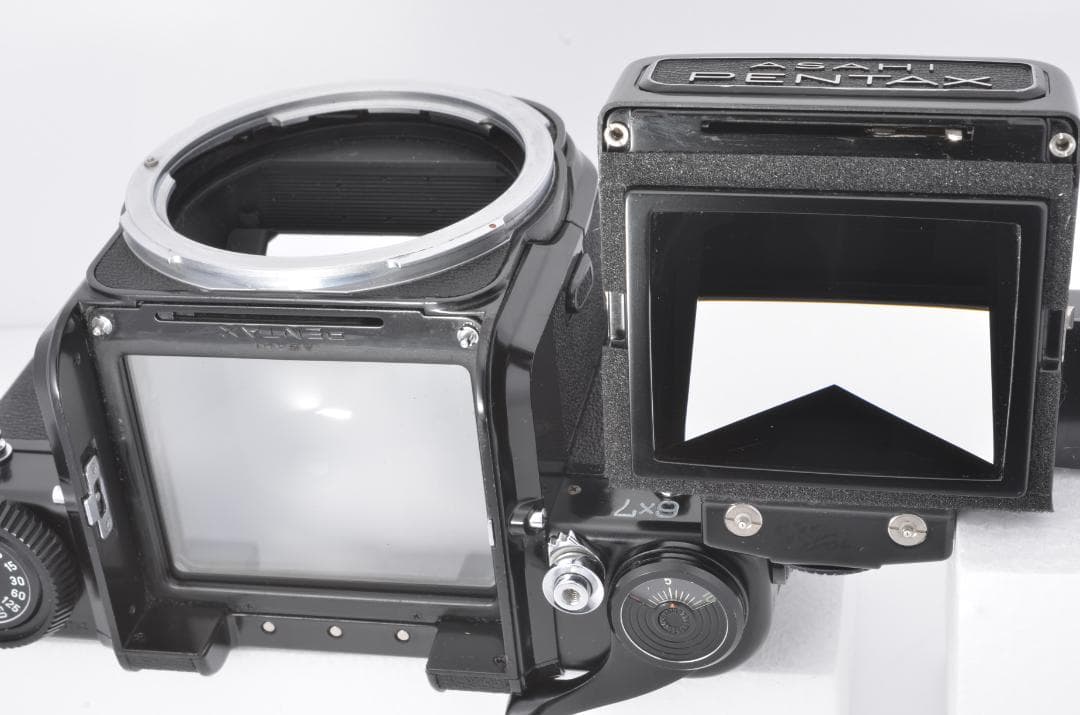 【動作美品】ASAHI PENTAX67 TTLプリズムファインダー レンズ3本