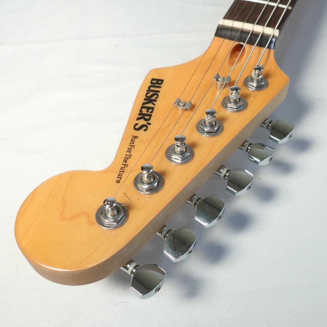 美品 BUSKER'S BH2/FM TBK ギター タップスイッチ搭載 虎杢