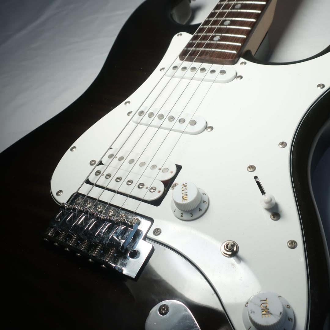 美品 BUSKER'S BH2/FM TBK ギター タップスイッチ搭載 虎杢