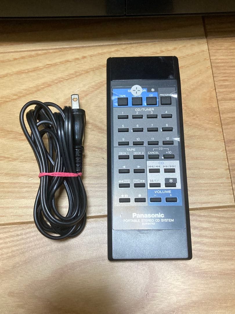 W) Panasonic CDラジカセ RX-DT80