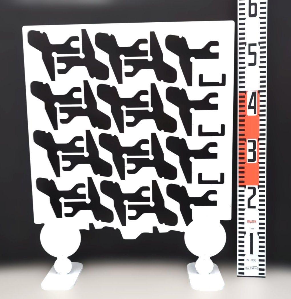 【創作鉄花器 No.143】オブジェ　小原　池坊　龍生　草月　変形花器　華道