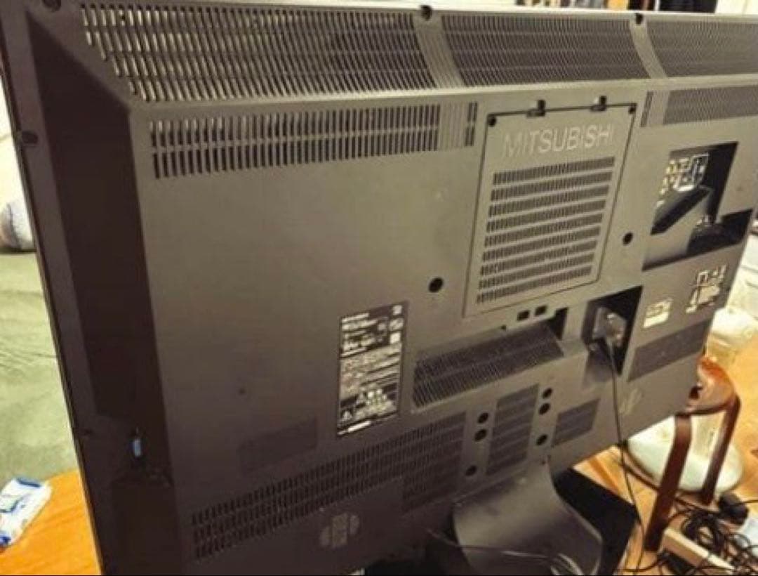 三菱REALブルーレイ内蔵40型液晶テレビ　動作品　ブルーレイ&DVD録再