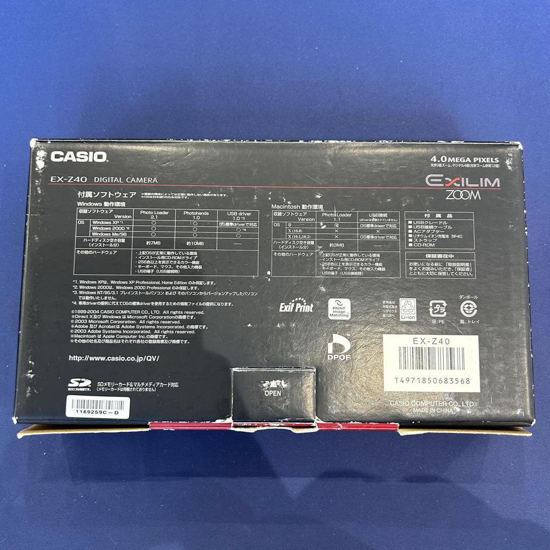 ぎ*︎様 美品 稼動 CASIO カシオ EXILIM エグジリム EX-Z40