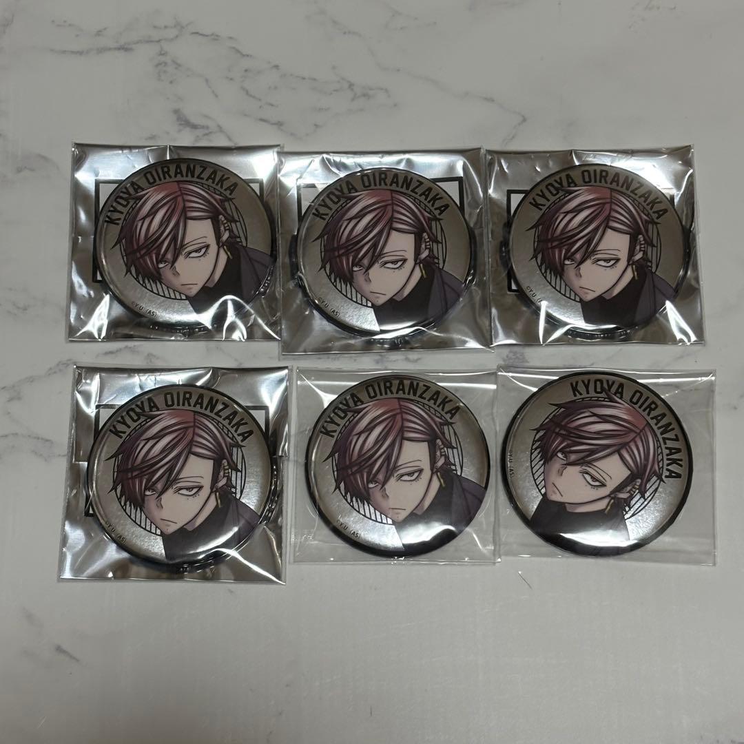 桃源暗鬼 ファボテリア 缶バッジ 花魁坂京夜