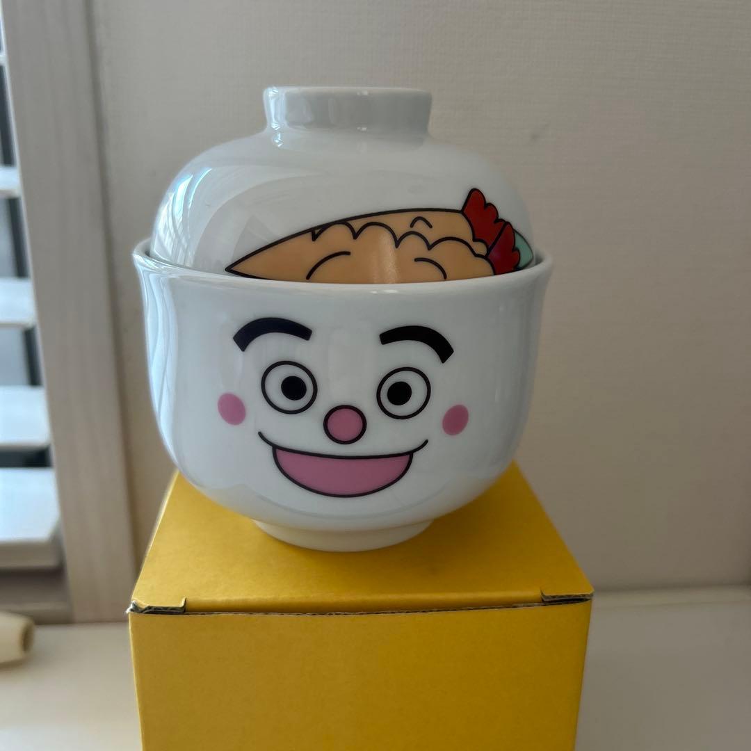 非売品　アンパンマンキッズコレクション　てんどんまん　ミニどんぶり