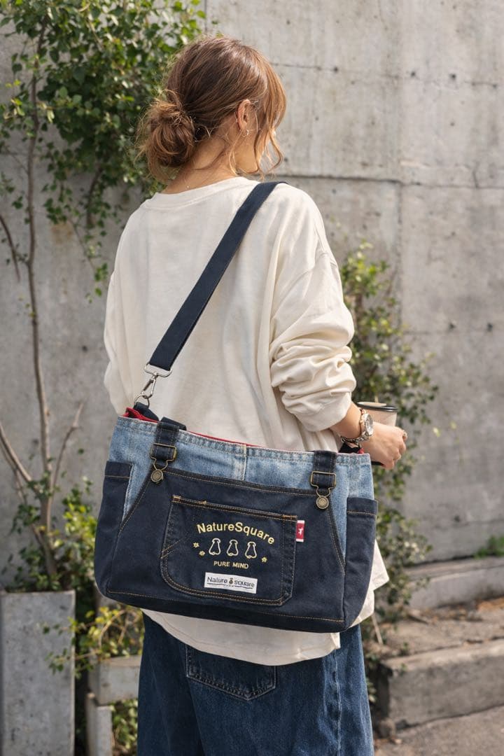 デニム3wayバッグ