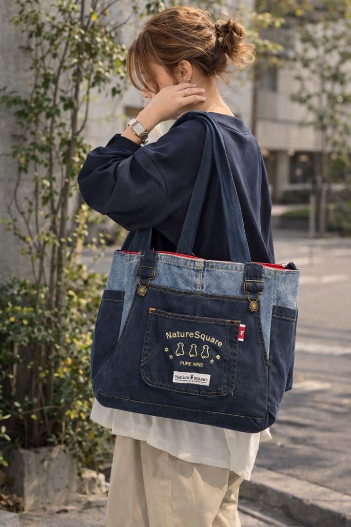 デニム3wayバッグ