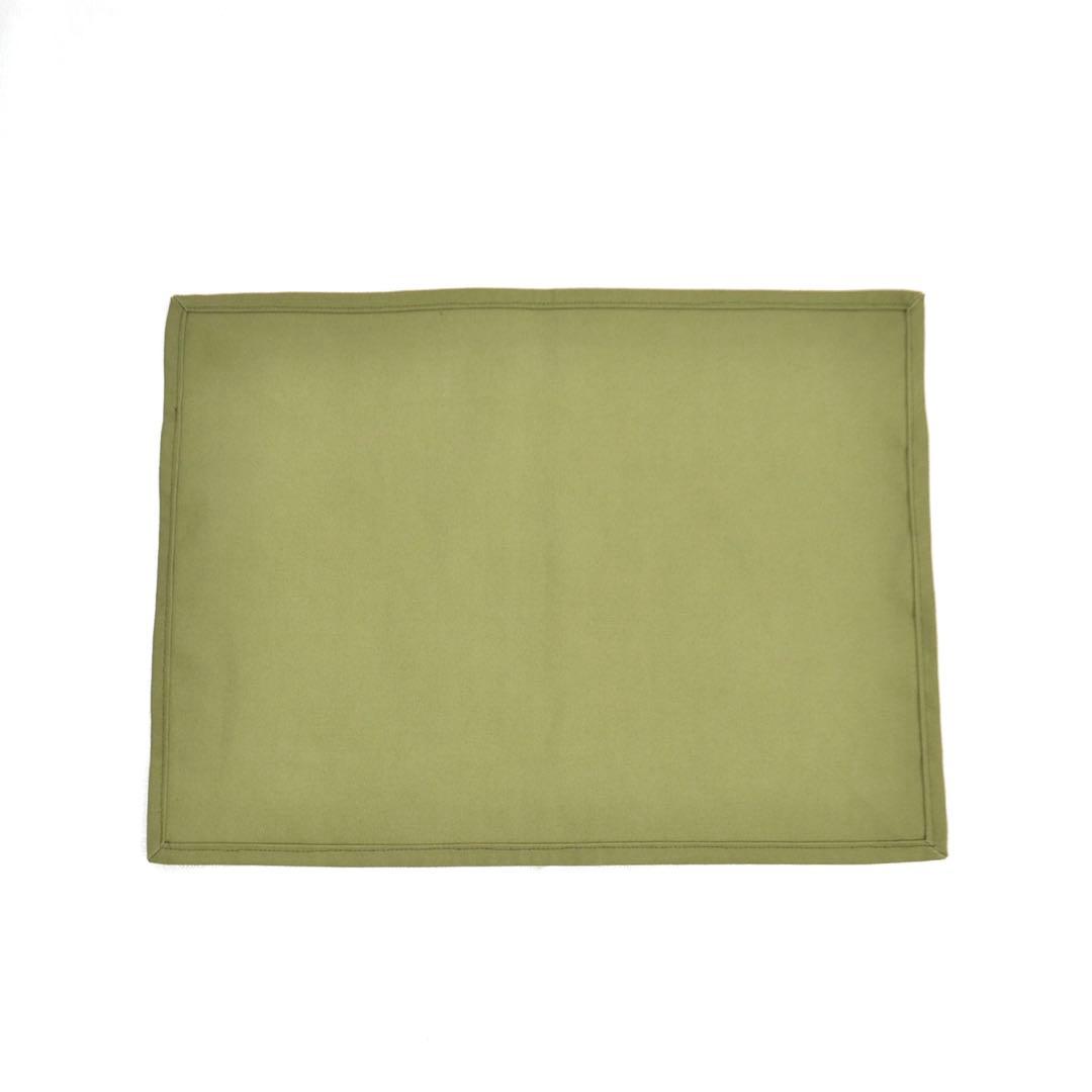 入園・入学準備6点セット　シンプル　ストライプ　カーキ　グリーン　ブラック