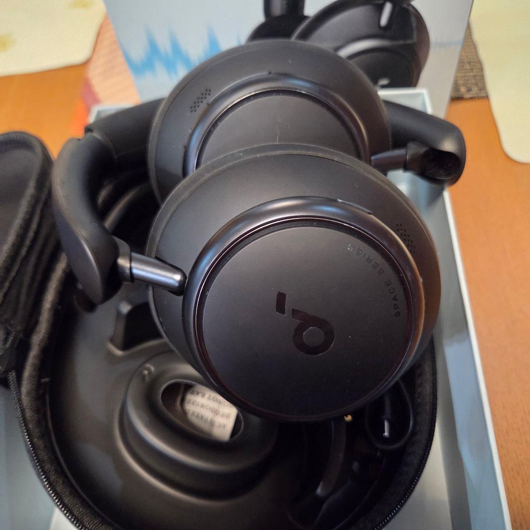 soundcore SPACE Q45 ワイヤレスヘッドホン カバー付属