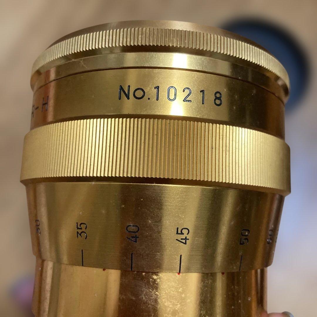 アナモフィックレンズ　Sankor anamorphic lensゴールド