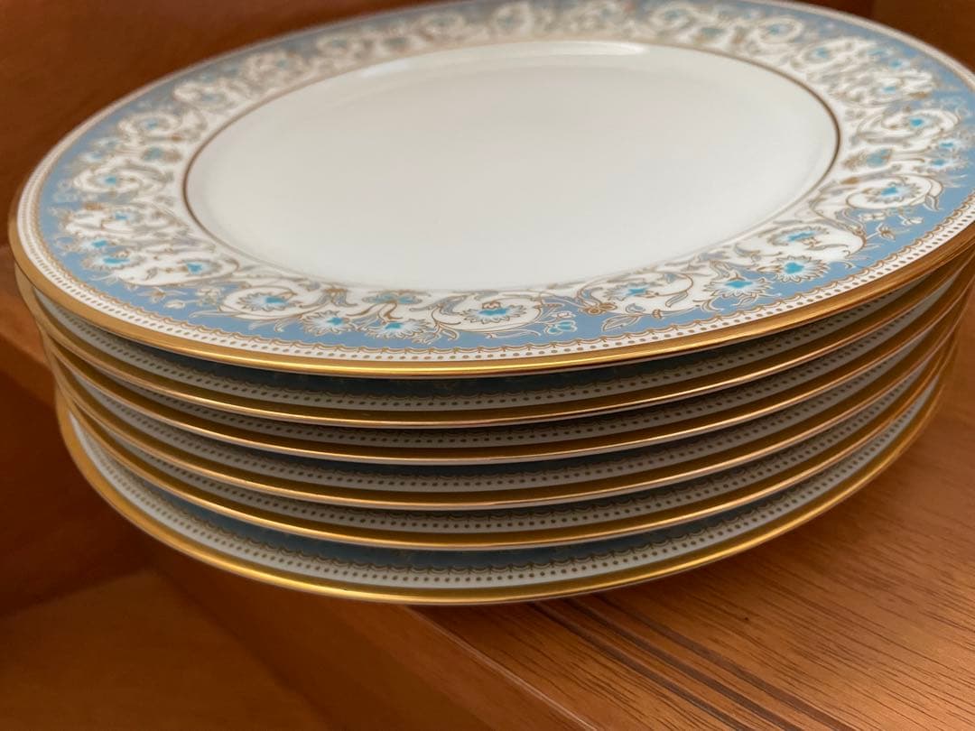 Noritake ポロネーズ 金彩 ディナー皿 サイズ27cm, 6枚 新品