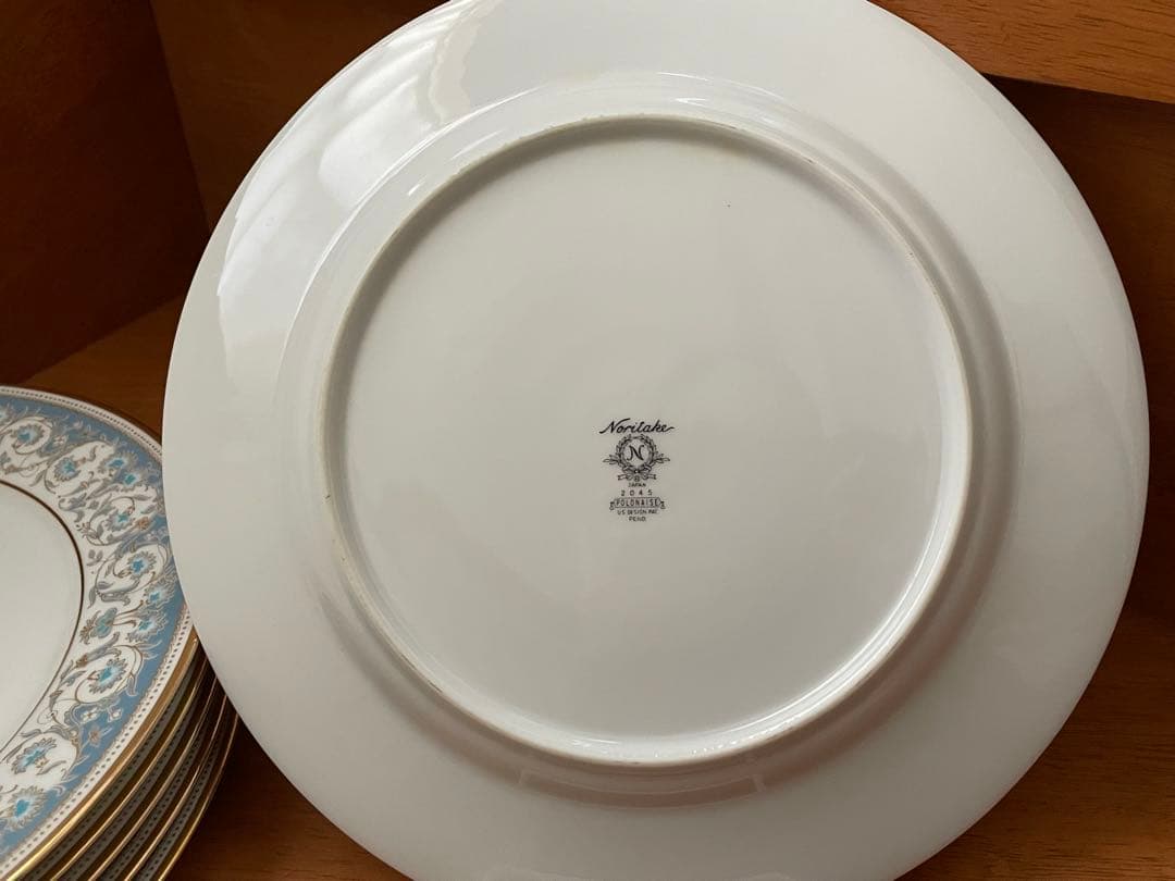 Noritake ポロネーズ 金彩 ディナー皿 サイズ27cm, 6枚 新品