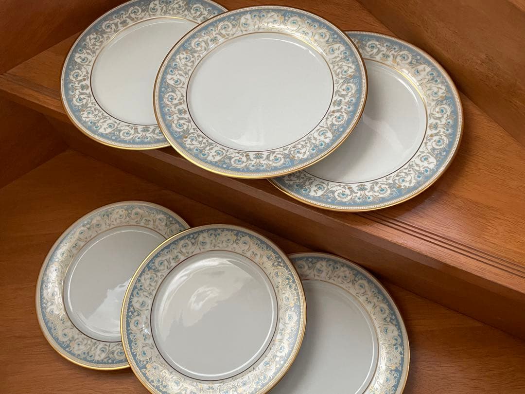 Noritake ポロネーズ 金彩 ディナー皿 サイズ27cm, 6枚 新品
