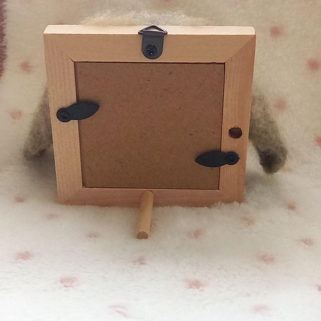 専用出品 うさぎフレーム うちのこ オーダーメイド 羊毛フェルト ハンドメイド