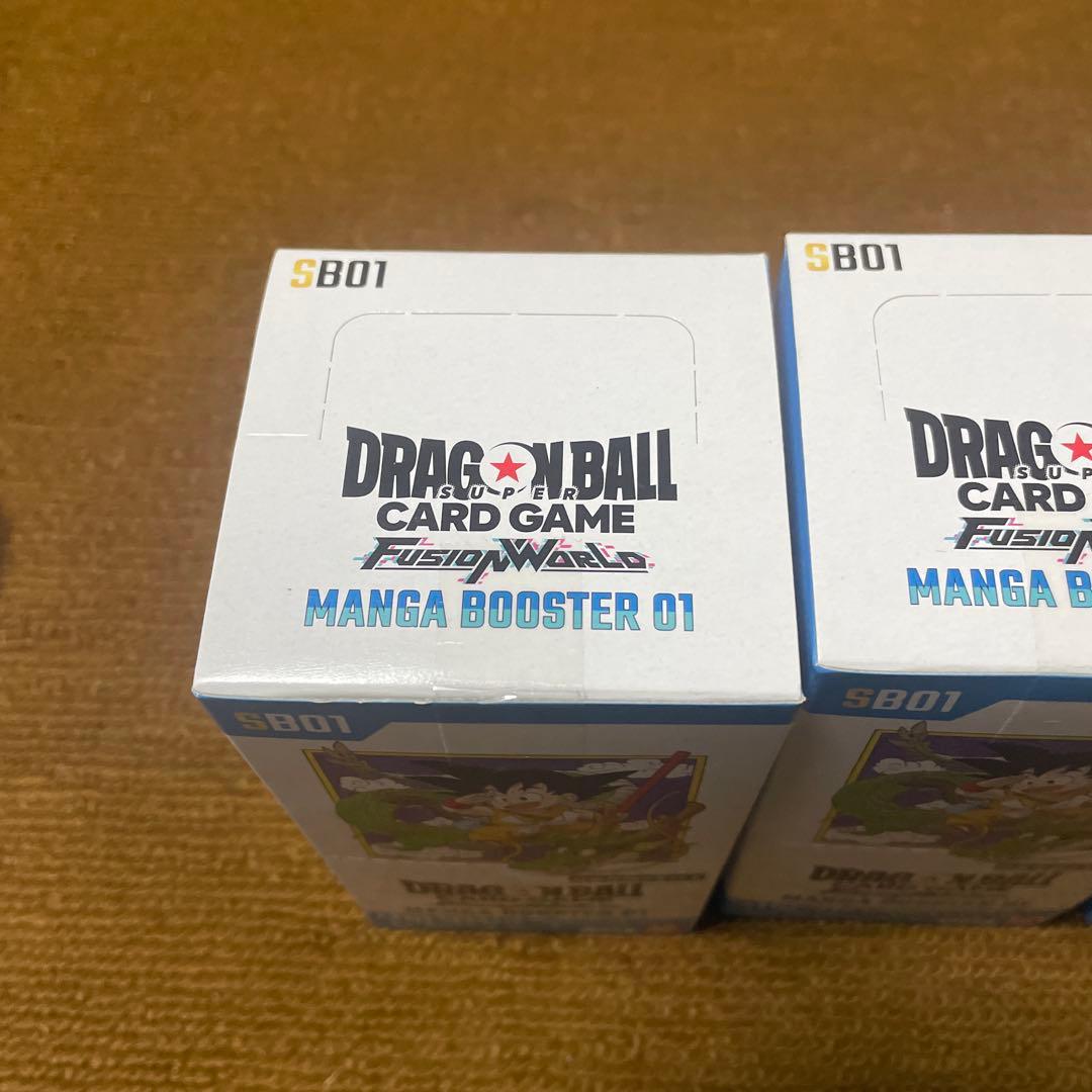 ドラゴンボールカードゲーム MANGA BOOSTER 01 未開封3BOX