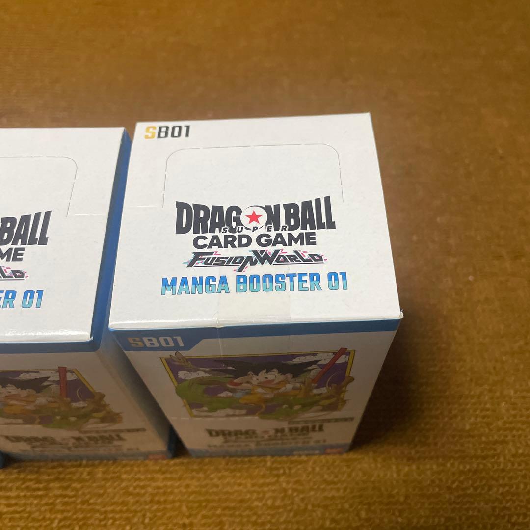 ドラゴンボールカードゲーム MANGA BOOSTER 01 未開封3BOX