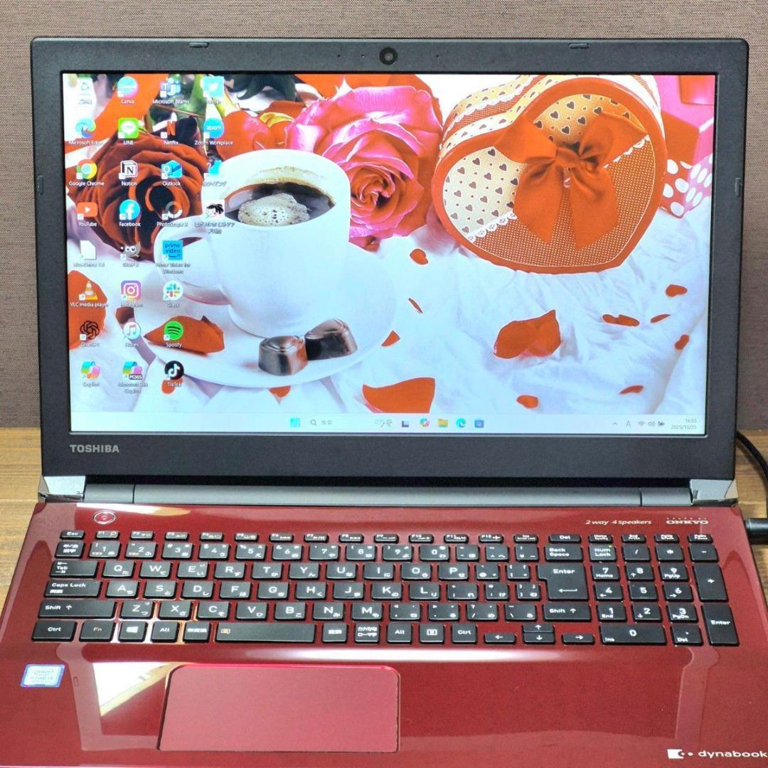 美品！8世代 最新Windows11ノートパソコン 15.6 フルHD 201