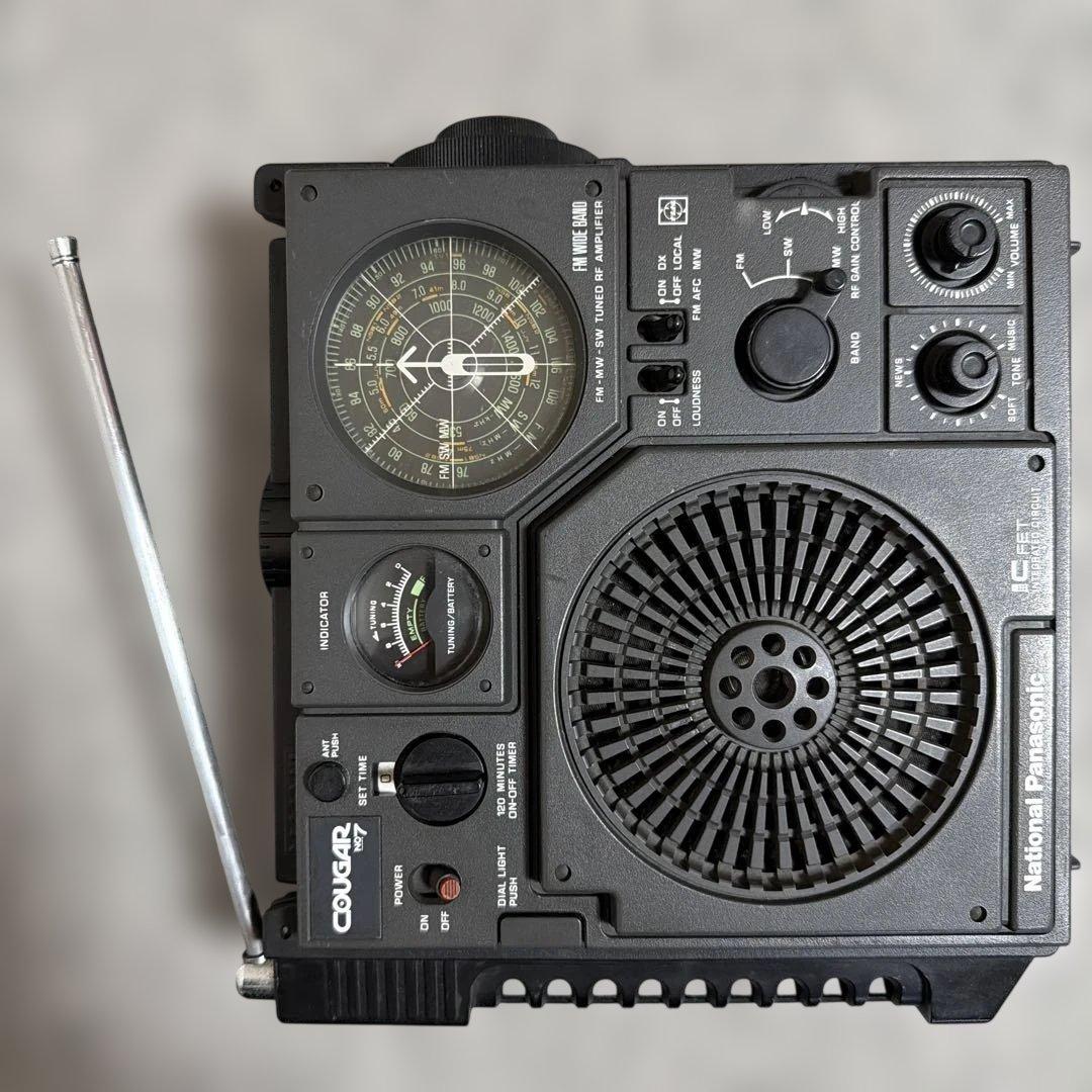ラジオ・コンポ National Panasonic Cougar NO7