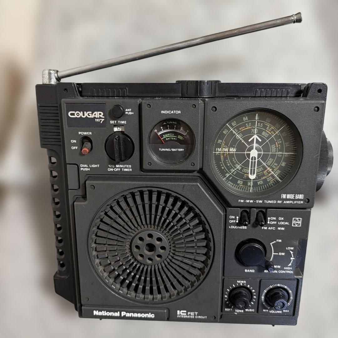 ラジオ・コンポ National Panasonic Cougar NO7