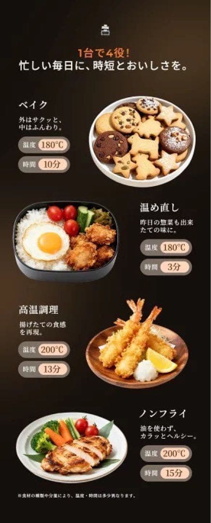 ノンフライヤー 4L＋1.5L 2点セット 大容量 2段同時調理 食洗機対応