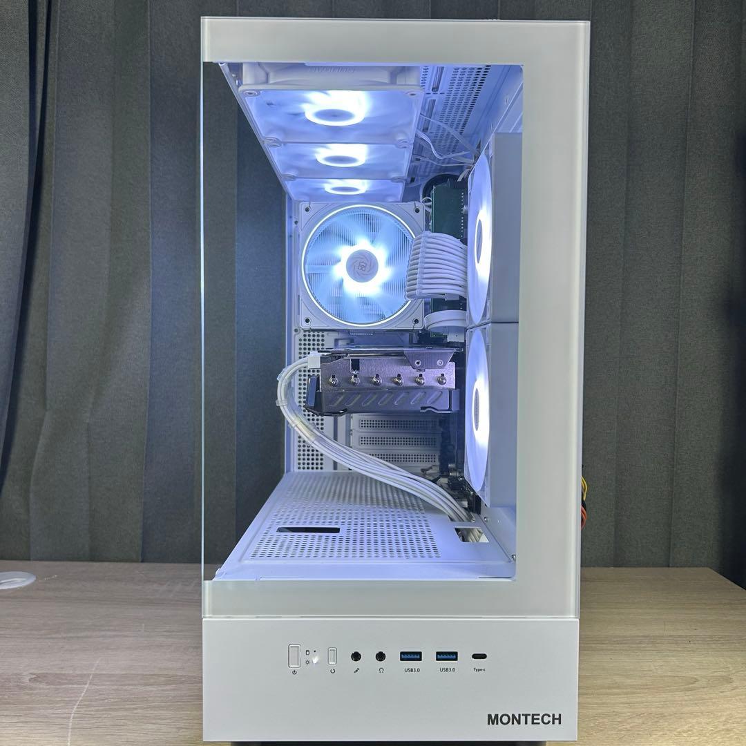 超高性能 白 ゲーミングPC RTX3080ti メモリ32GB SSD1TB